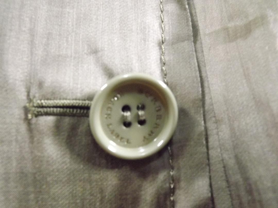 BURBERRY(バーバリー ブラック レーベル)日本製 薄手 トレンチ型コート