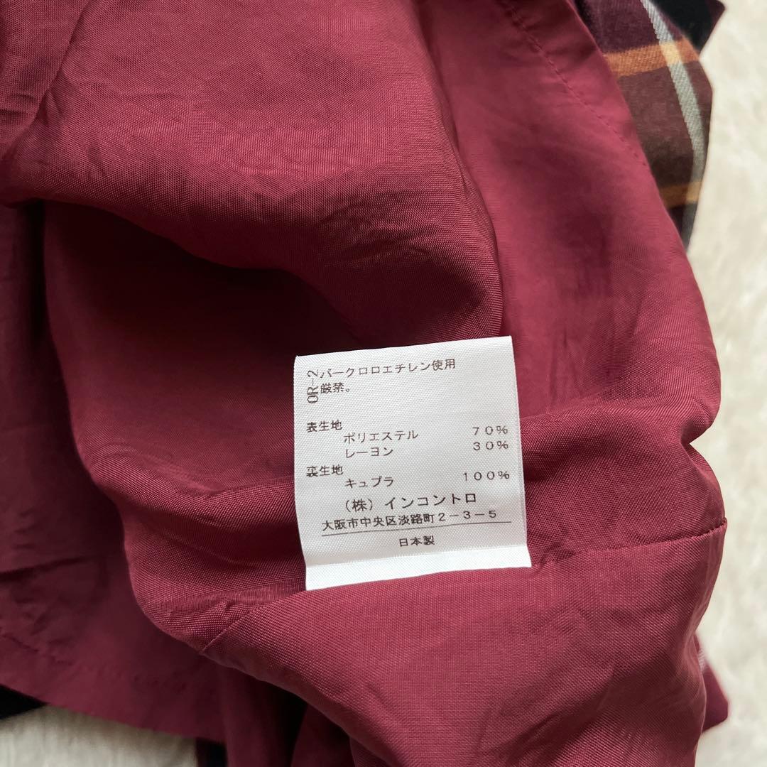 【ヴィヴィアンウエストウッド】変形ミニスカート　フレア　ロゴボタン　チェック　3