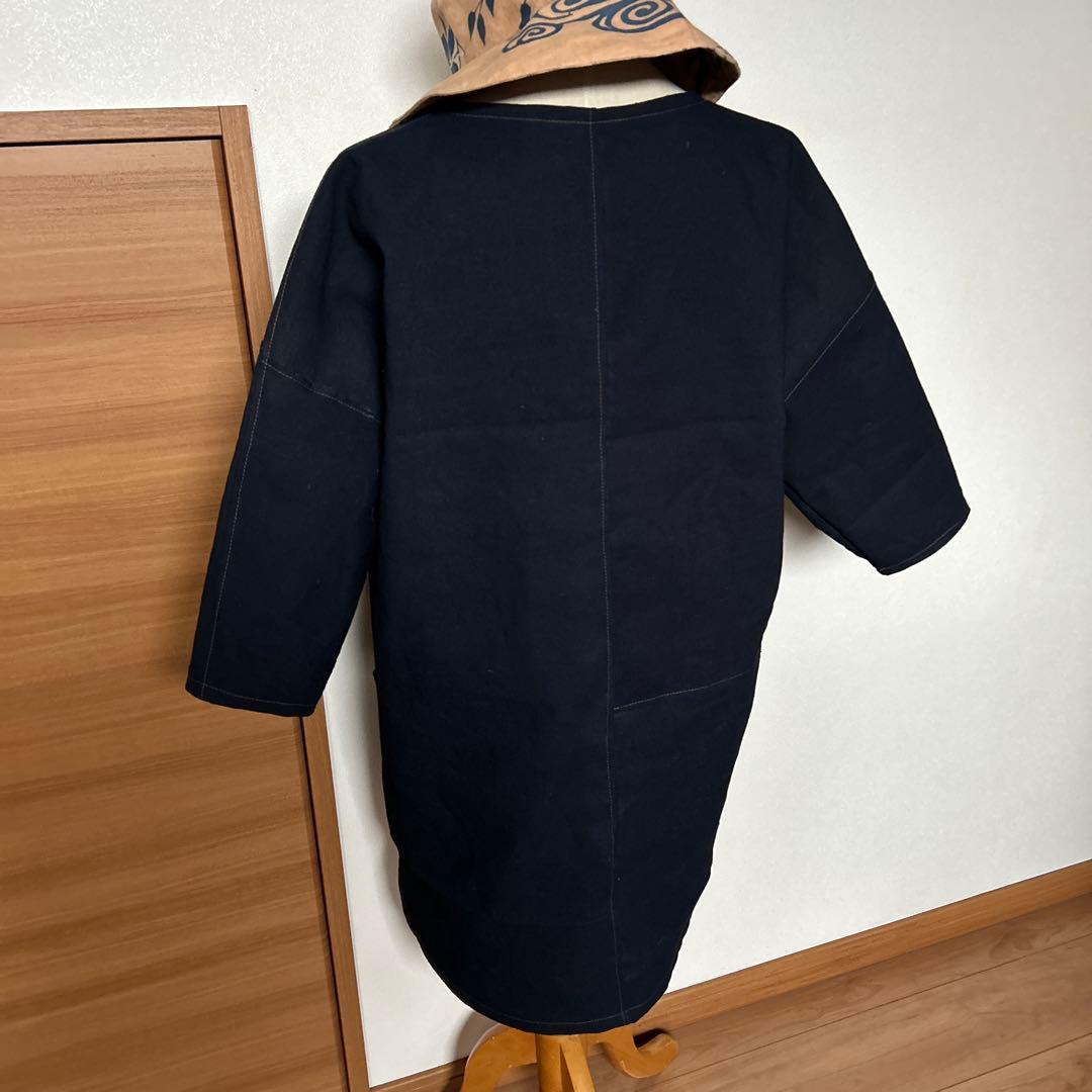 たくにぃ様　藍染印半纏チュニック