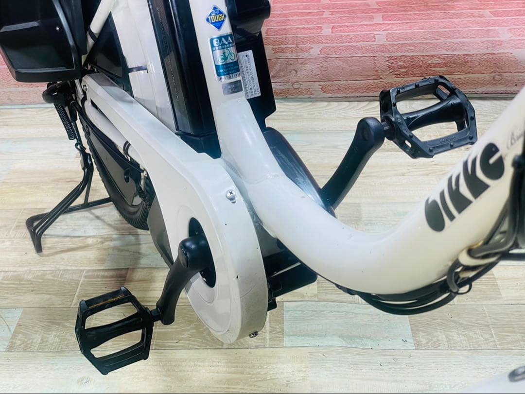 ZK3354 電動自転車 ブリヂストン ビッケ 子供乗せ 20インチ 送料無料