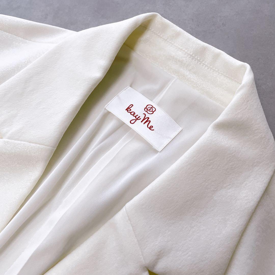 極美品✨kayme ケイミー 4wayストレッチジャガードジャケット 13 XL