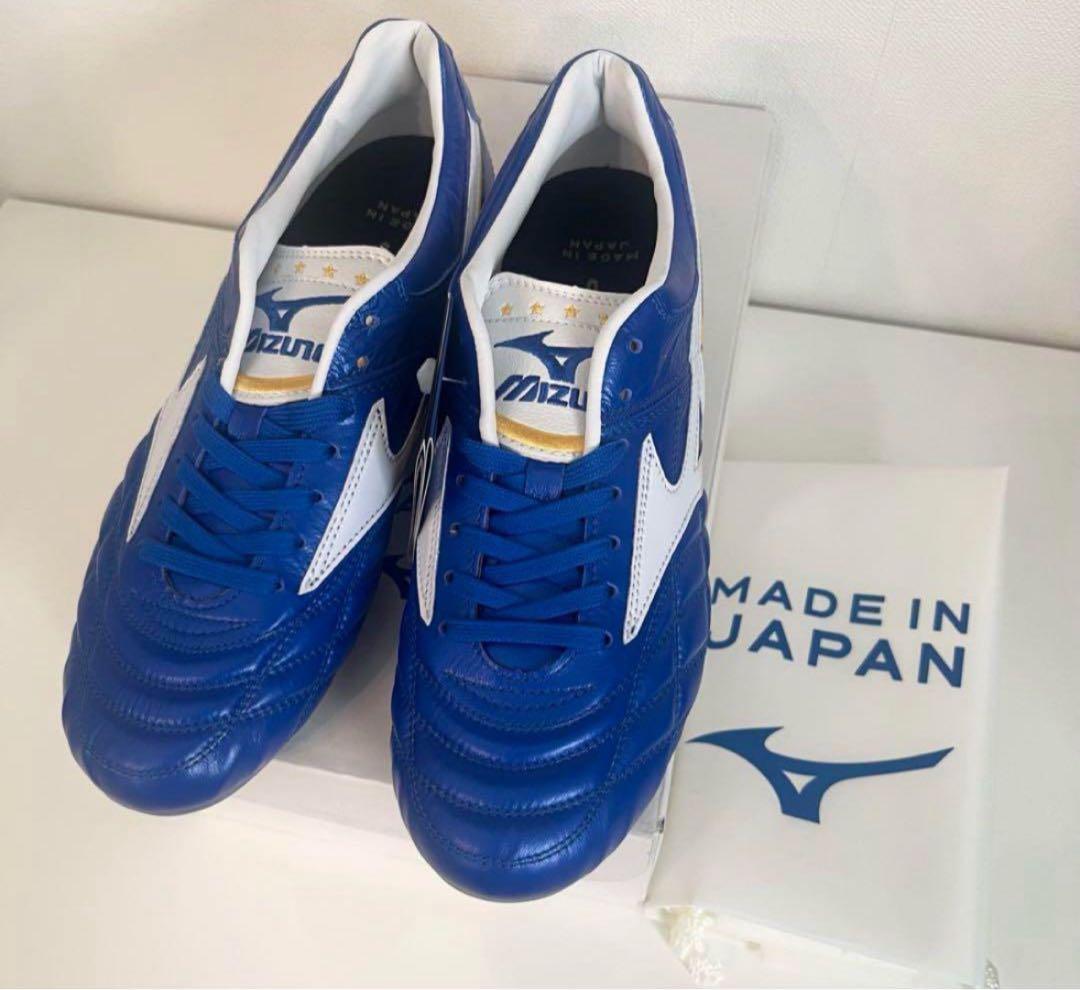 セット売り　Mizuno ウェーブカップレジェンド　青　白　モレリア2 赤