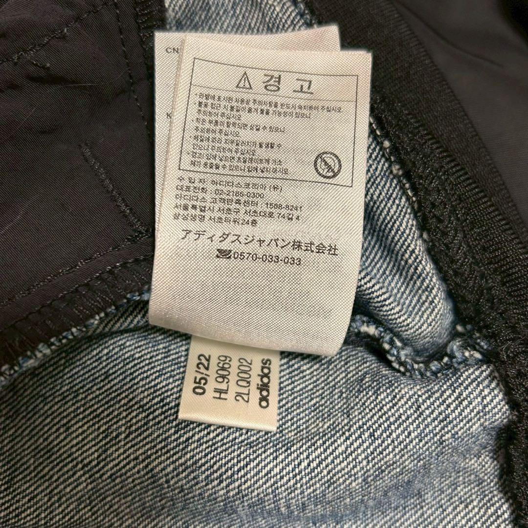アディダス カレッジデニムジャケット M デニム ブルゾン レディース