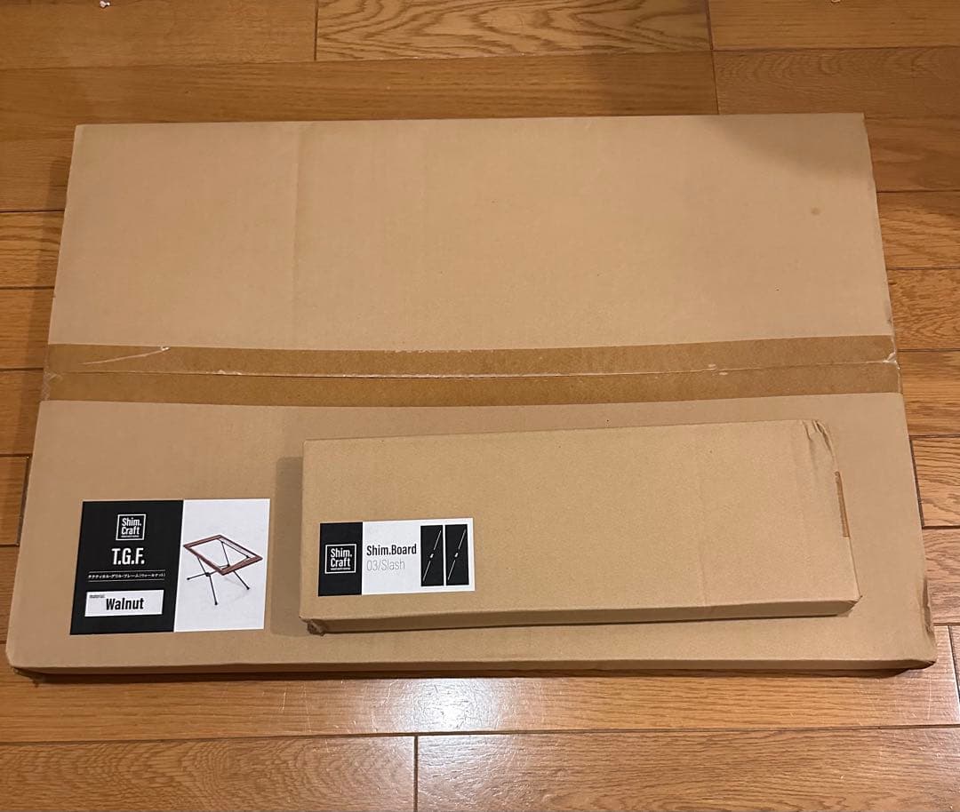 Shim.Craft T.G.F. ウォールナット＋ハーフ天板2枚