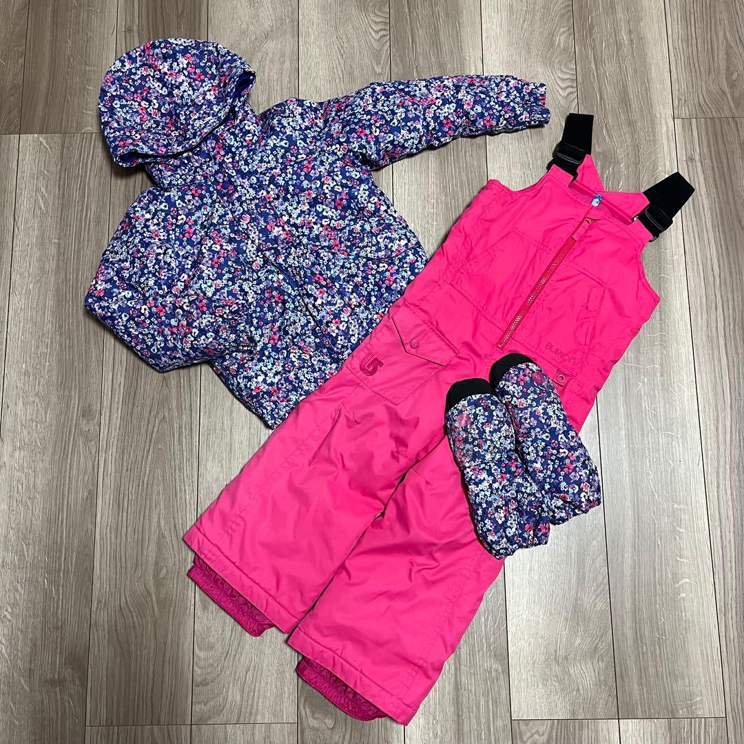 BURTON バートン　スキー　スノーボード　ウェア　花柄　ピンク　4T