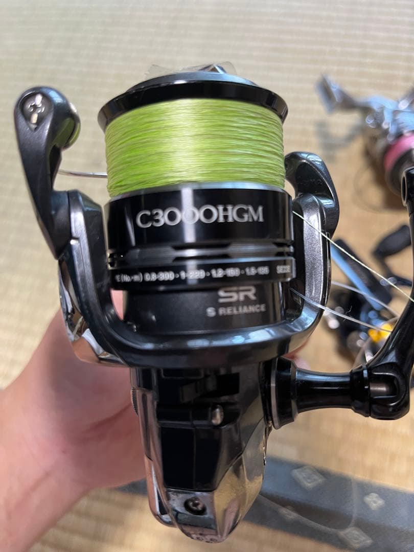 スピニングリール 4個セット EXSENCE CI4+ C3000HGM など