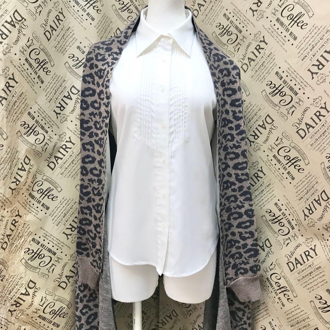 ヒステリックグラマー ポンチョ ストール レオパ カーディガン S3210