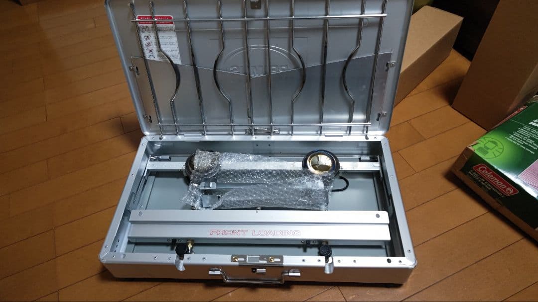 【美品】イワタニ・プリムス ツーバーナーコンロ IP-FLA-2