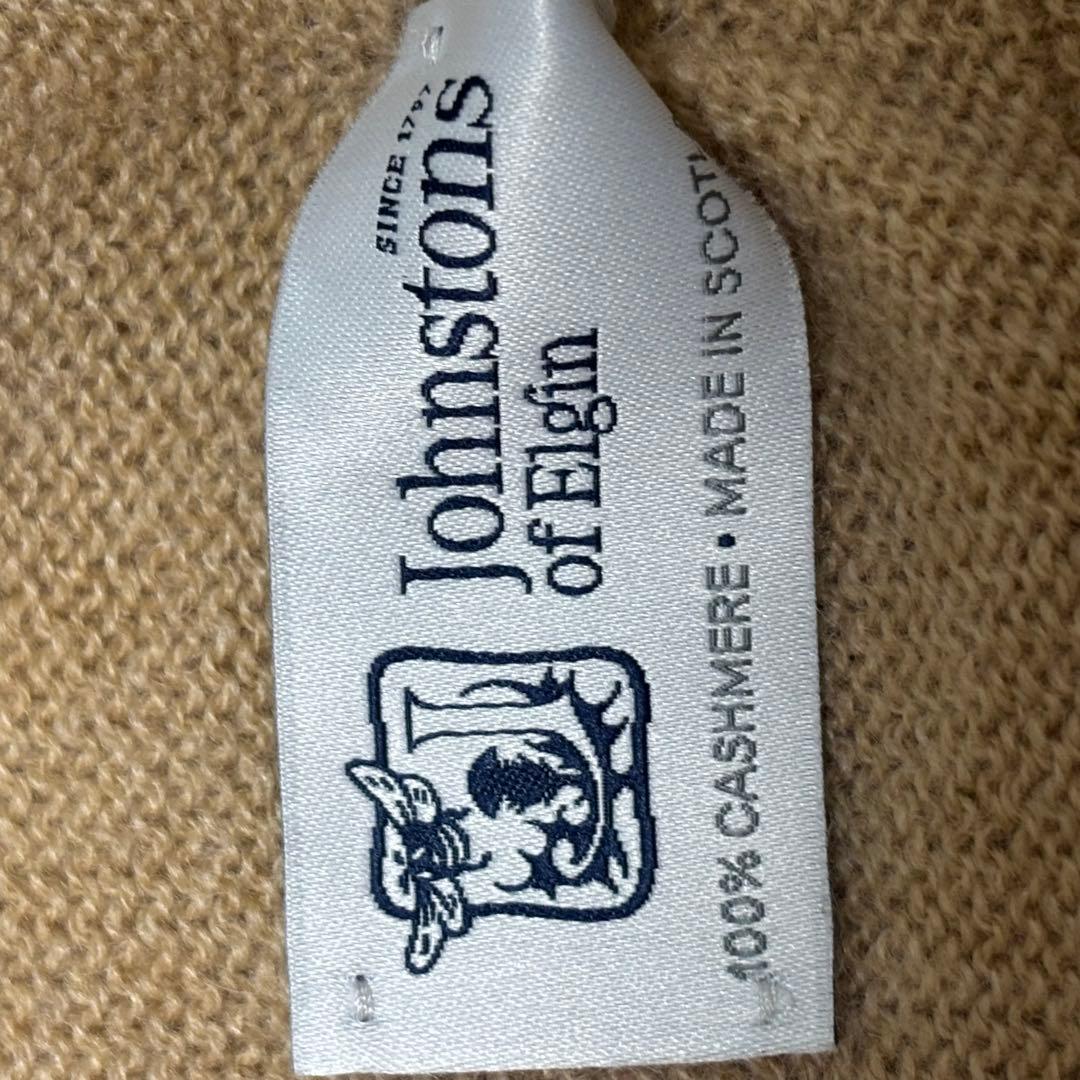Johnstons of Elginカシミア100%ストール