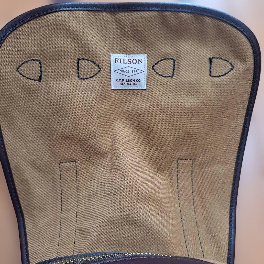 FILSON レザー リュック　タン