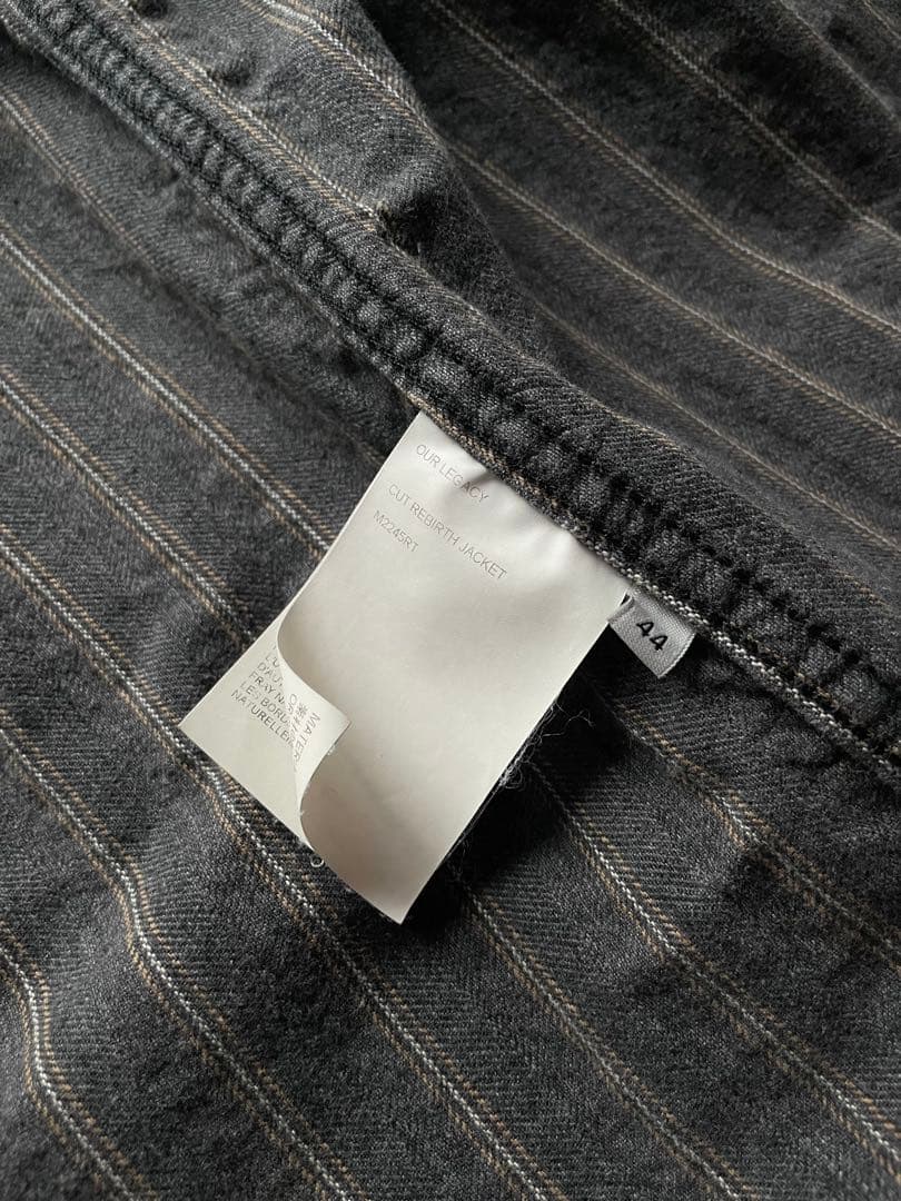 【名作】OUR LEGACY 24SS CUT REBIRTH JACKET