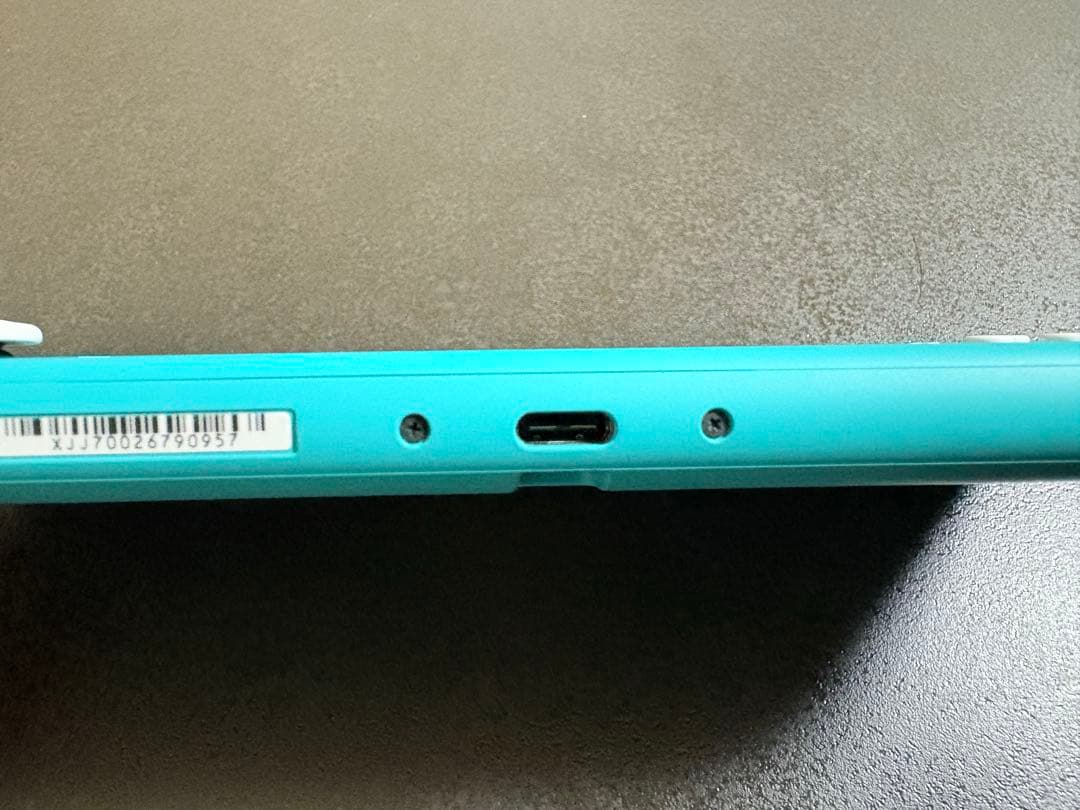 Nintendo Switch Lite ターコイズ 外箱、充電アダプター有