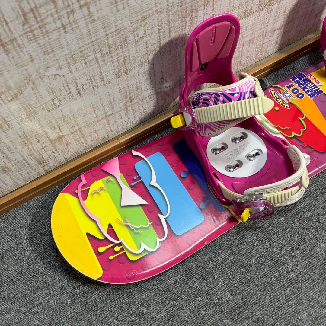 【送料無料】IGNIO スノーボードセット