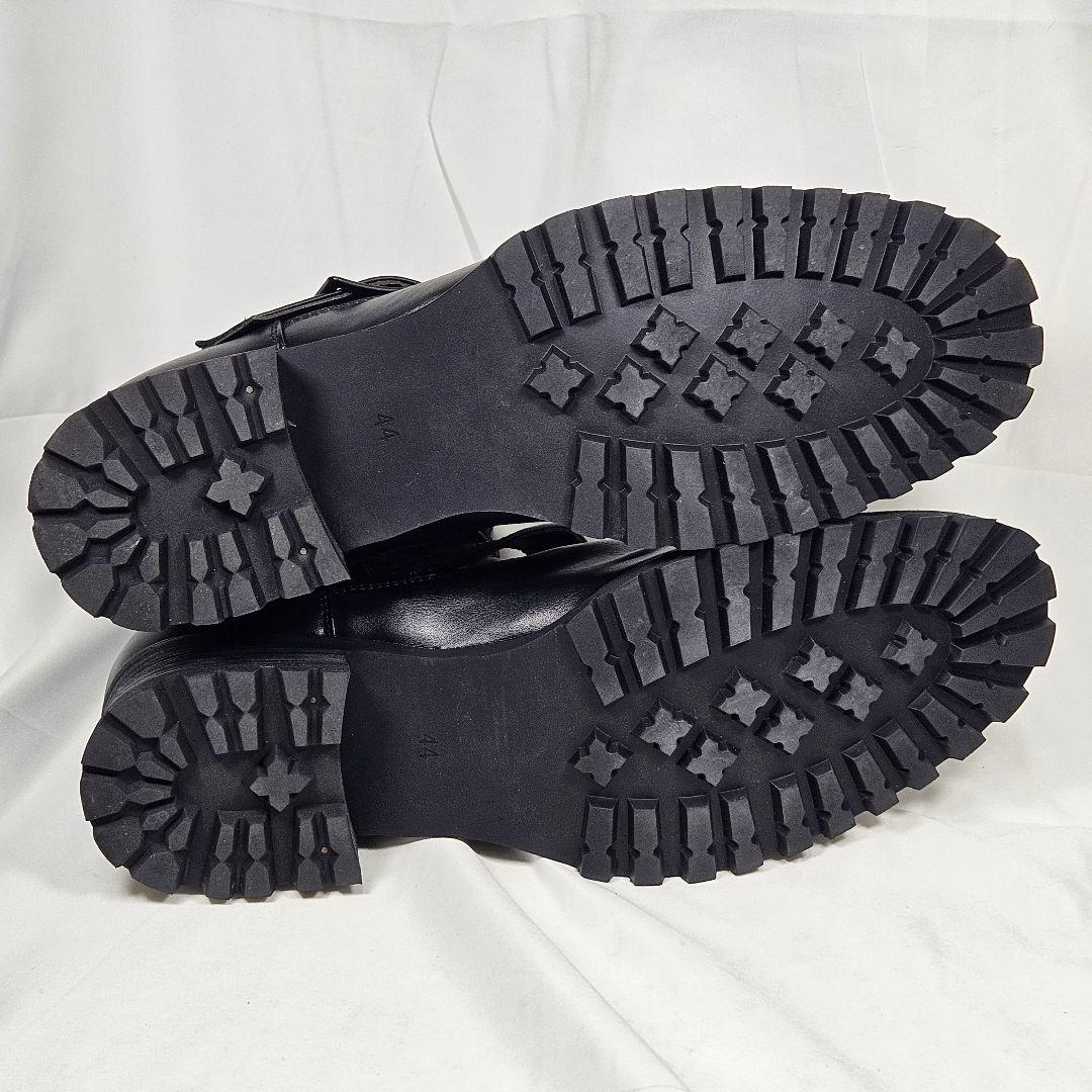 【美品】BOREDOM ボアドム サイドジップ ブーツ ブラック 27cm