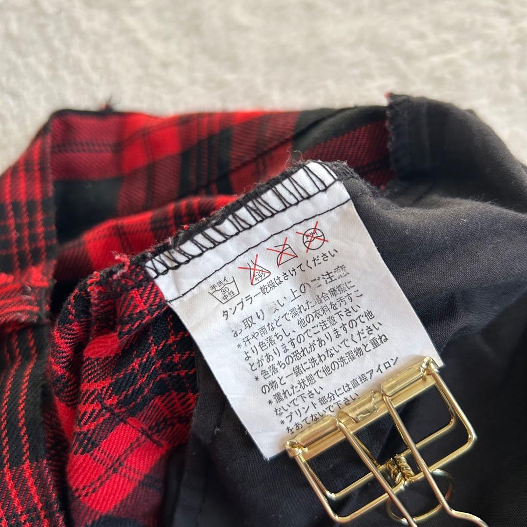 SEX POT ReVENGe y2k チェック ボンテージパンツ