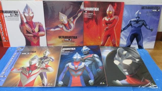 ウルトラマンティガ　ＬＤ単品セル全７巻セット販売