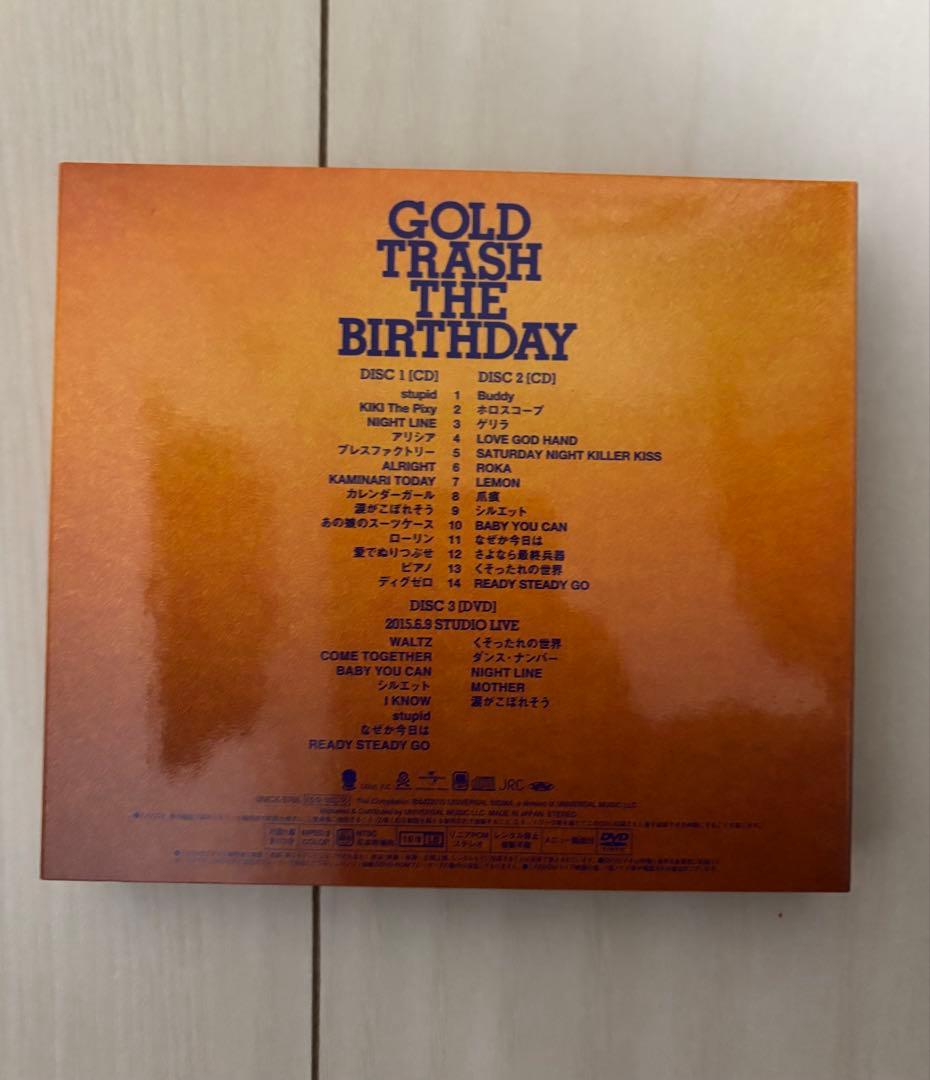 初回DVD付ベストThe Birthday バースデ　ゴール