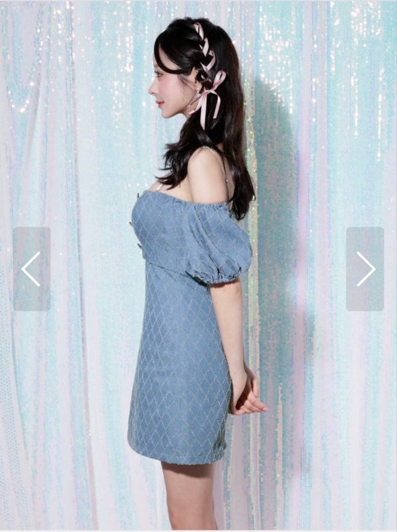 エンジェルR キャバドレス　デニム