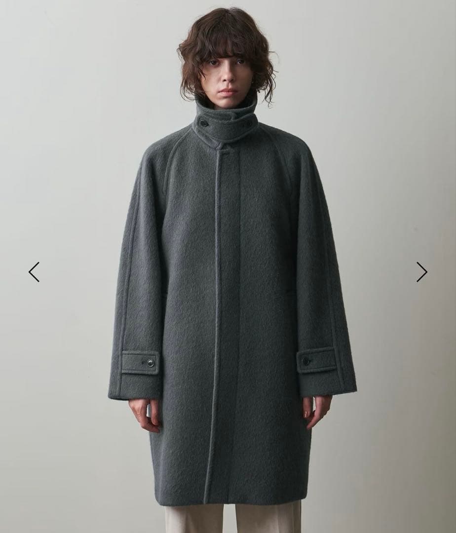 新品/Steven Alan/シャギー ミドル コート/S/MDGRAY