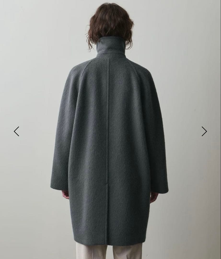 新品/Steven Alan/シャギー ミドル コート/S/MDGRAY
