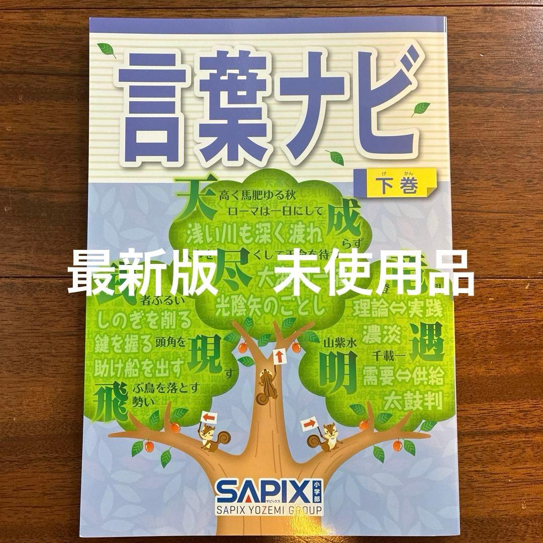 サピックス　言葉ナビ　下巻
