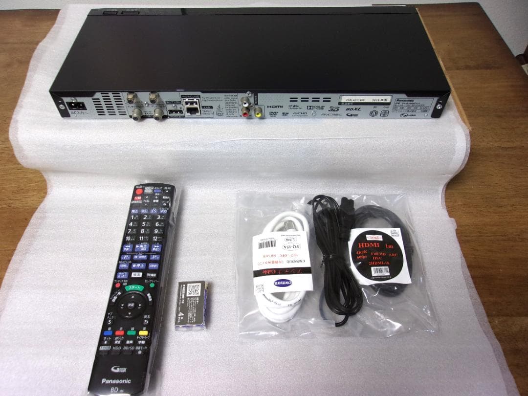 4K/パナソニック ブルーレイレコーダー DIGA DMR-BRW510①