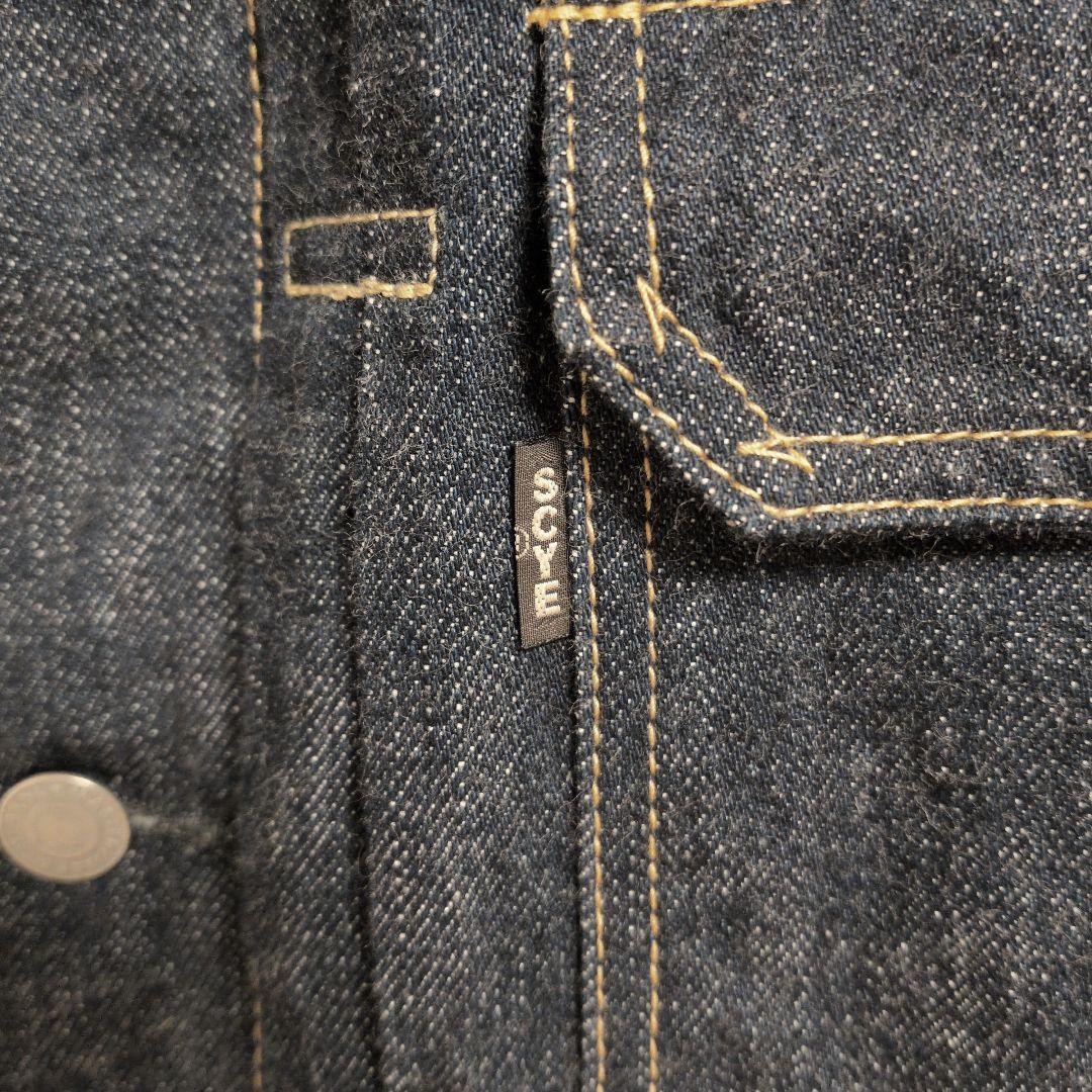 美品 SCYE インディゴ デニムジャケット 38