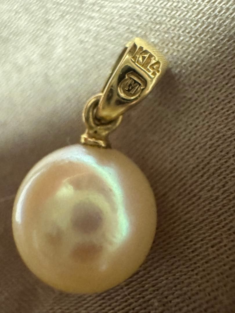 k*u様 ミキモト ペンダントトップ パール アコヤ真珠 約8.0mm 一粒 K