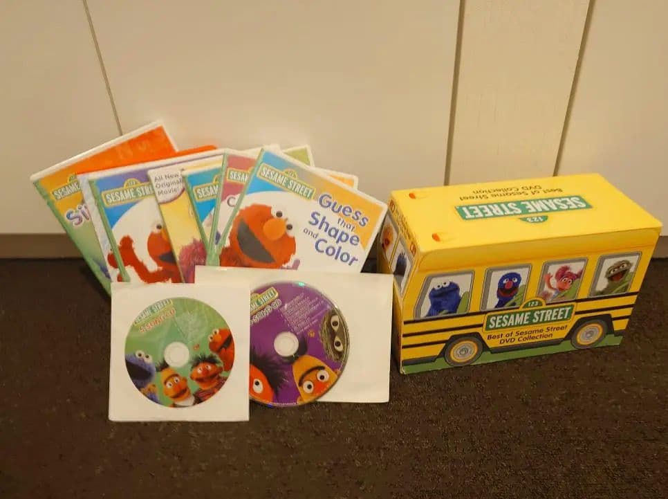 セサミストリート DVD 7枚セット　ベスト・オブ・セサミストリート