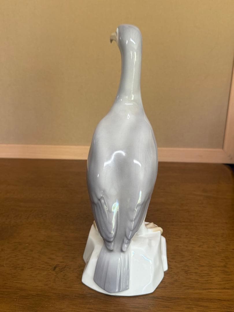 Noritake ノリタケ　ボーンチャイナ　鵜　置物　フィギュリン　26cm