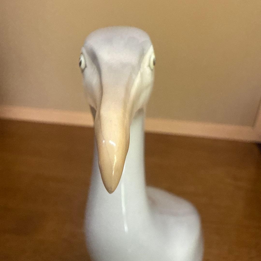 Noritake ノリタケ　ボーンチャイナ　鵜　置物　フィギュリン　26cm