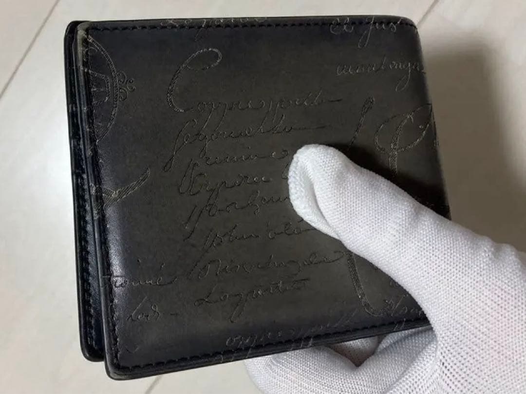 Berluti マコレ スクリットレザー　カリグラフィー