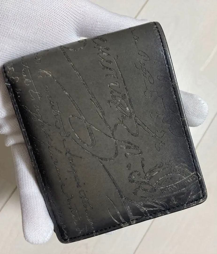 Berluti マコレ スクリットレザー　カリグラフィー