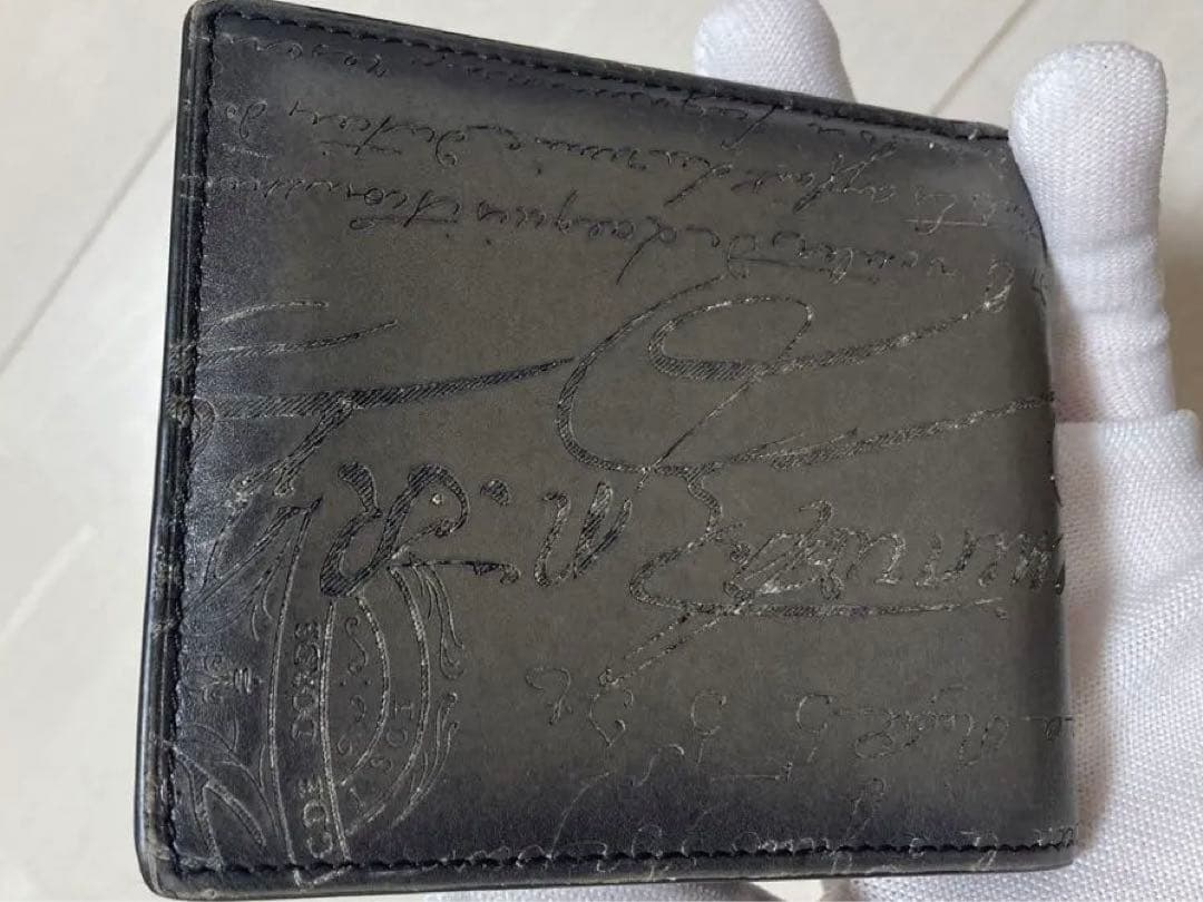 Berluti マコレ スクリットレザー　カリグラフィー