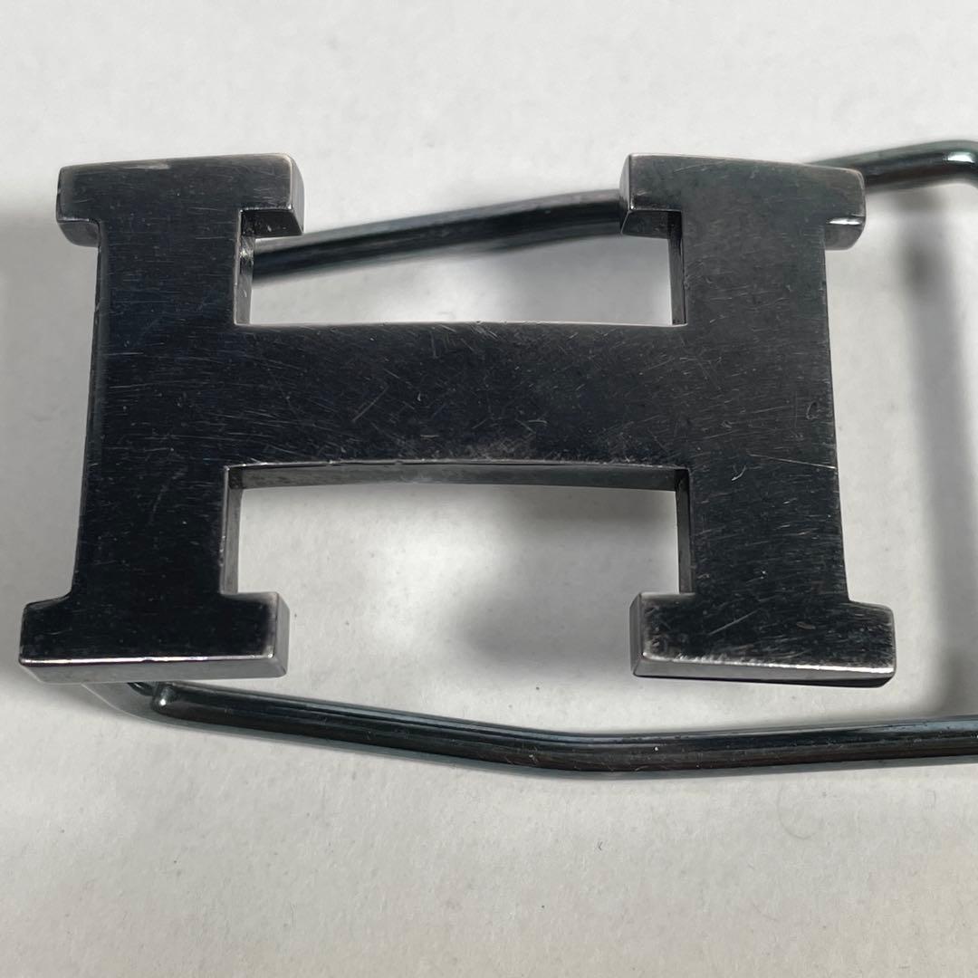 HERMES Hロゴ コンスタンス マネークリップ ビル925 クロームシルバー