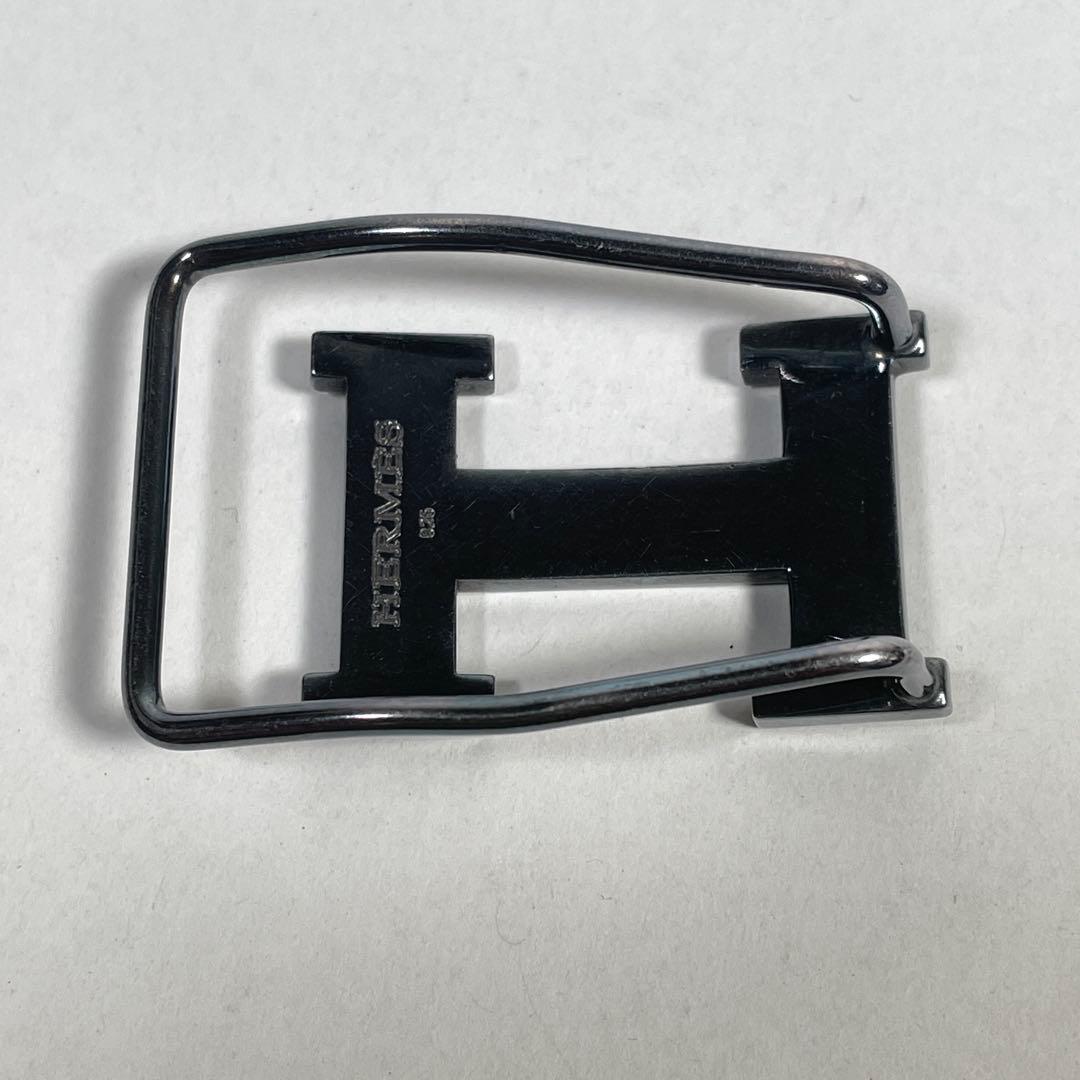 HERMES Hロゴ コンスタンス マネークリップ ビル925 クロームシルバー