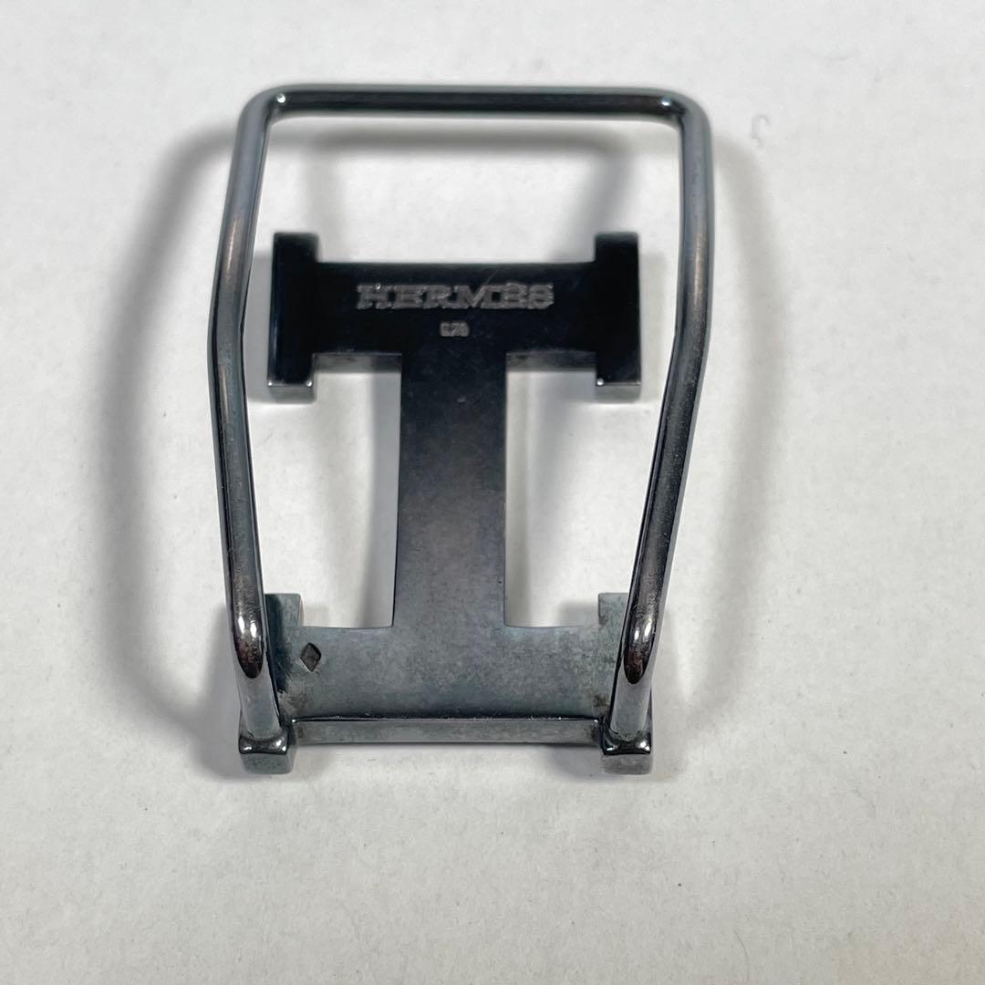 HERMES Hロゴ コンスタンス マネークリップ ビル925 クロームシルバー