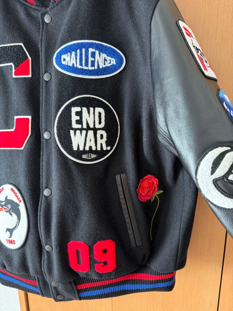 Challenger チャレンジャー 15th VARSITY JACKET L