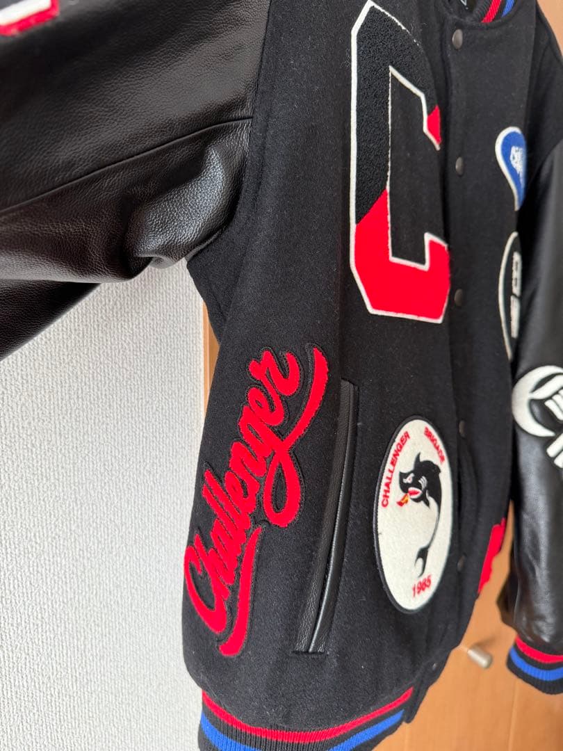 Challenger チャレンジャー 15th VARSITY JACKET L