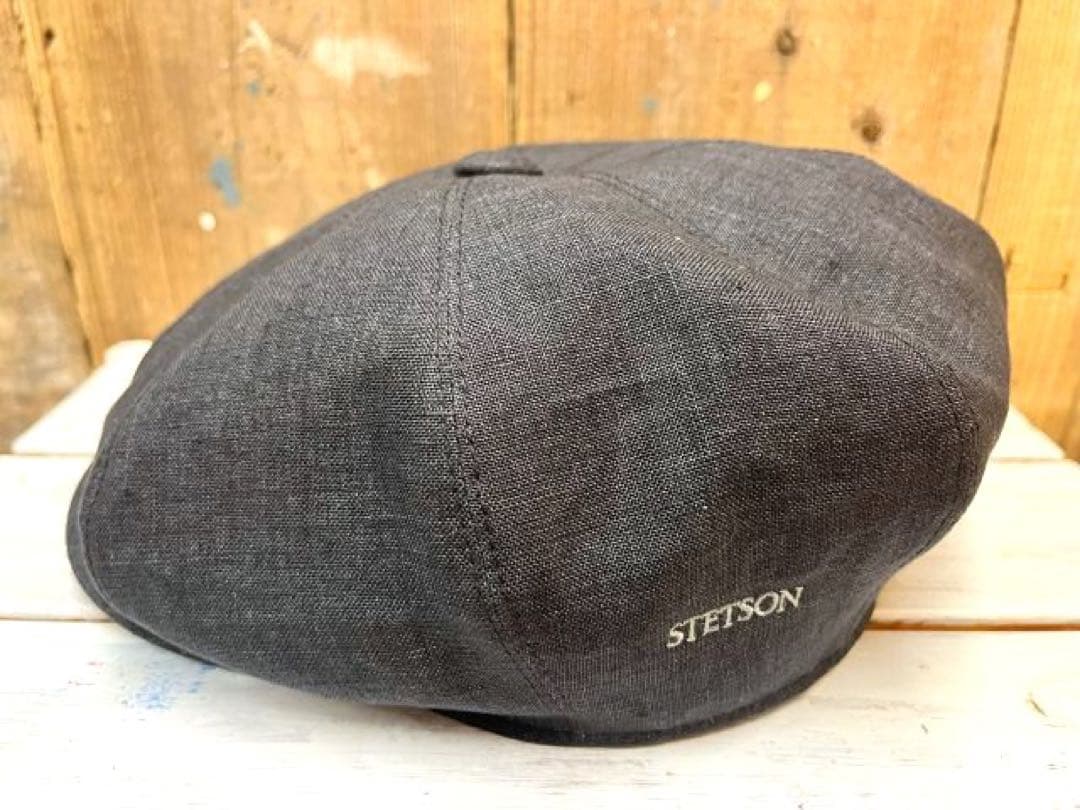 Stetson ステットソン リネンシャンブレー キャスケットBK-L/日本製
