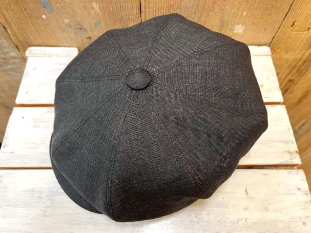Stetson ステットソン リネンシャンブレー キャスケットBK-L/日本製