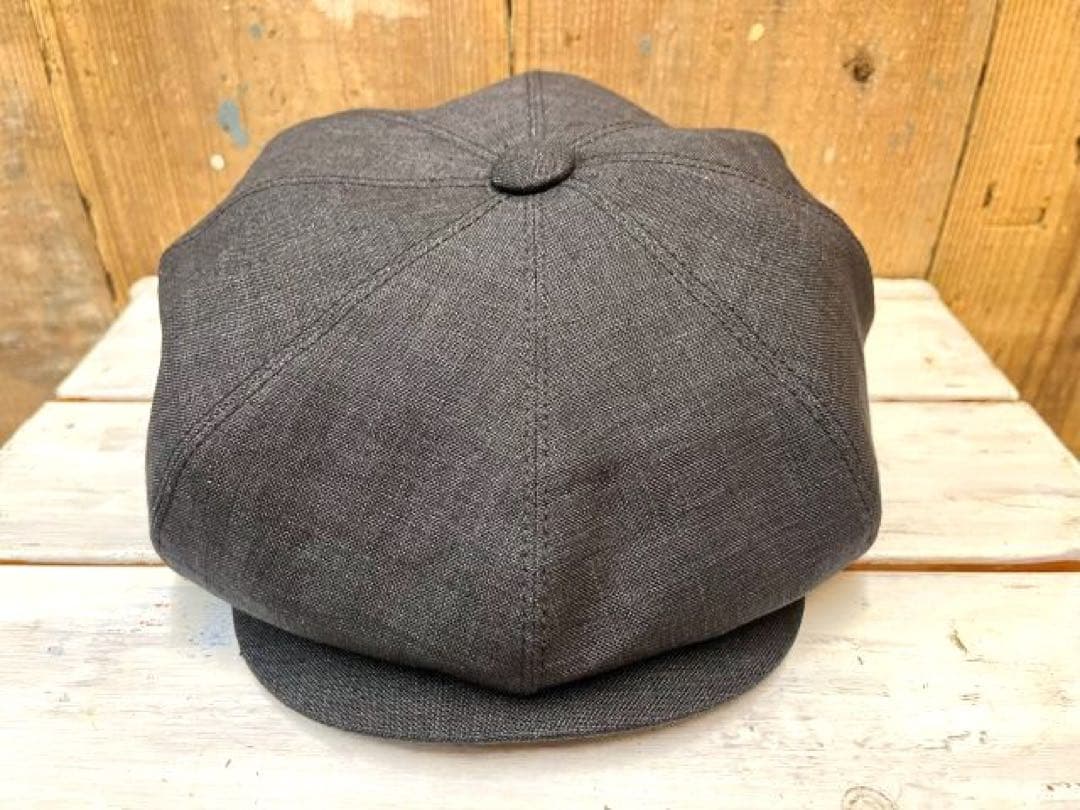 Stetson ステットソン リネンシャンブレー キャスケットBK-L/日本製