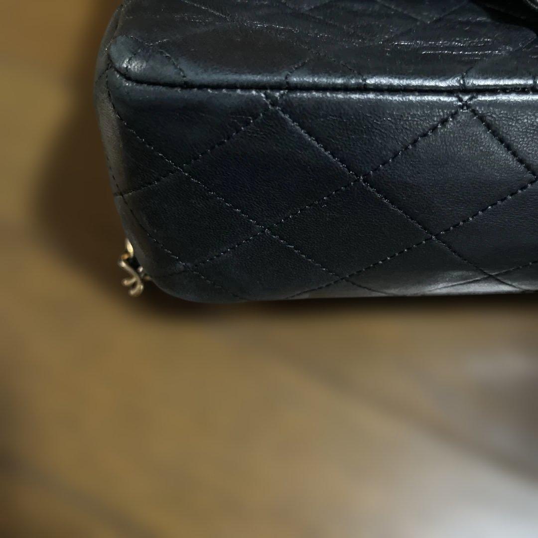 シャネル CHANEL ショルダーバッグ マトラッセ 25 Wチェーン