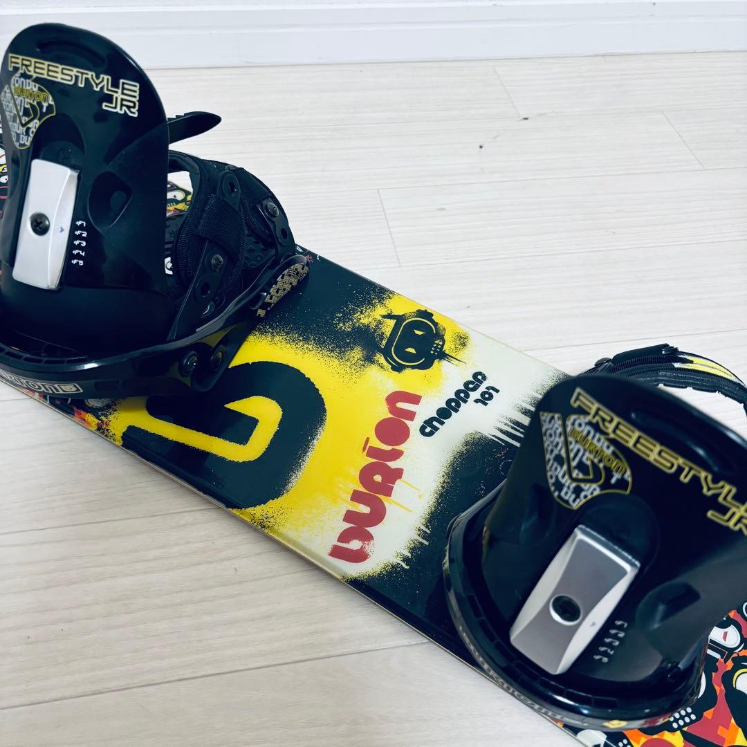 Burton Chopper 101cm キッズ　スノボ ビンディング　セット
