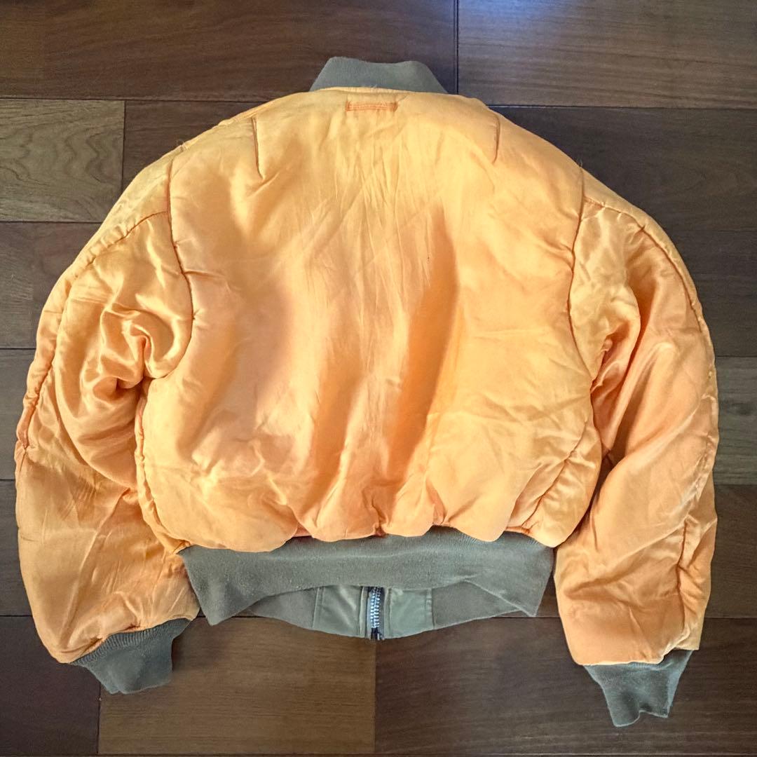 【レアカラー】AVIREX MA1 アビレックス MA-1 フライトジャケット