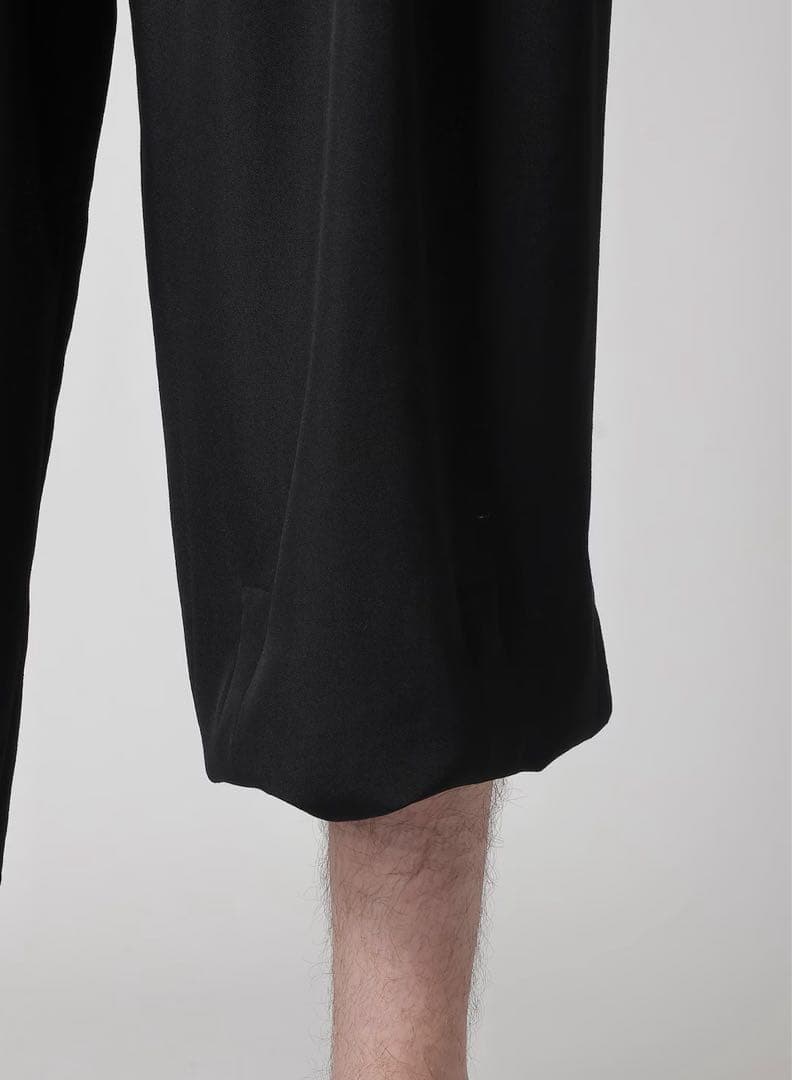 Yohji Yamamoto POUR HOMME シワギャバタブワイドパンツ