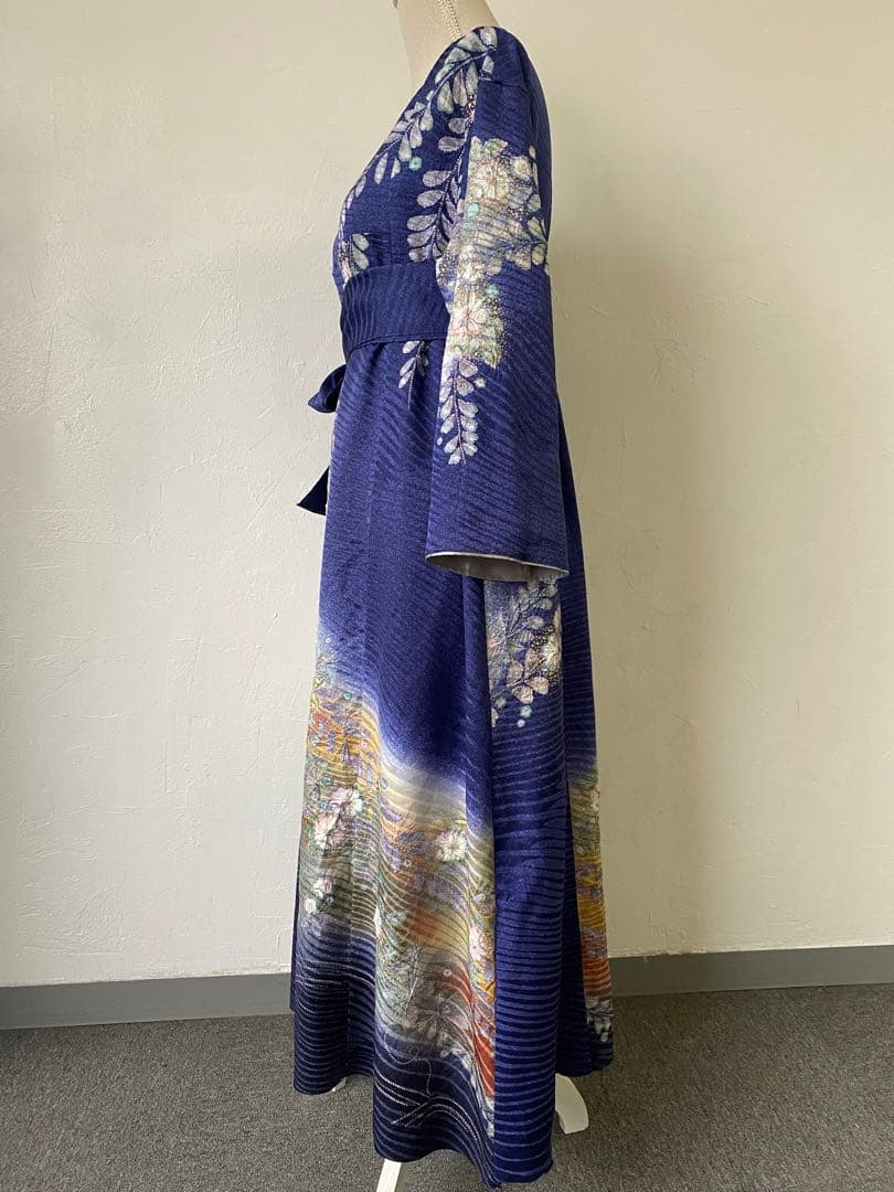 3252 着物　リメイク　ドレス　ワンピース