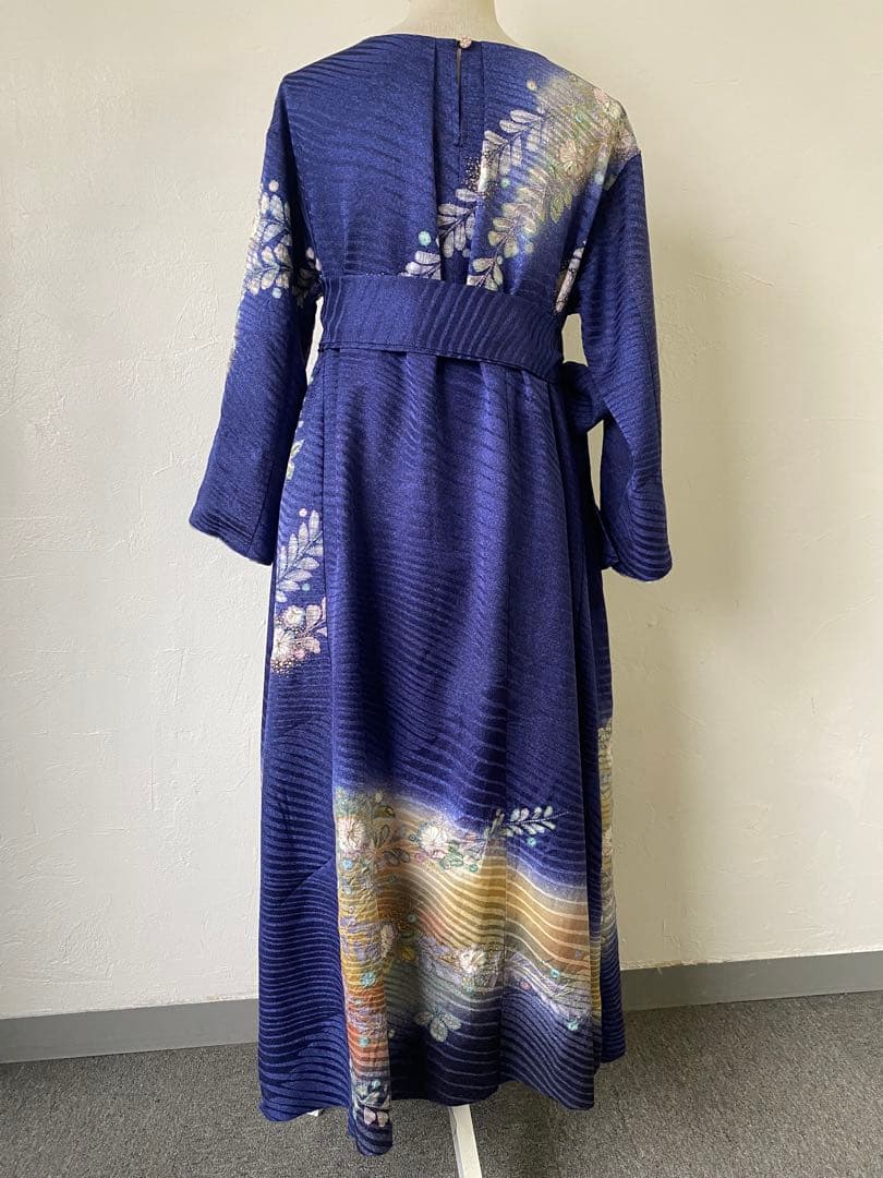 3252 着物　リメイク　ドレス　ワンピース