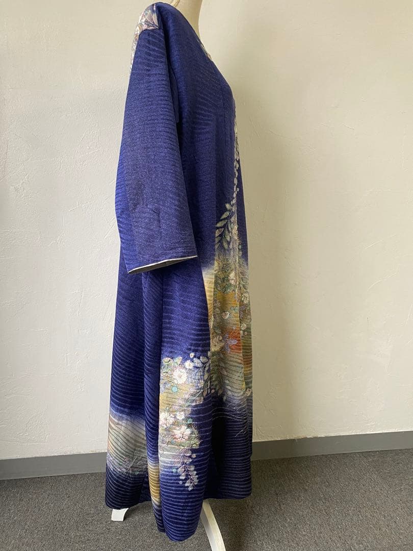 3252 着物　リメイク　ドレス　ワンピース