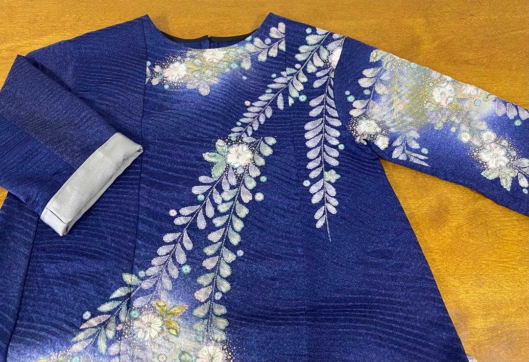 3252 着物　リメイク　ドレス　ワンピース